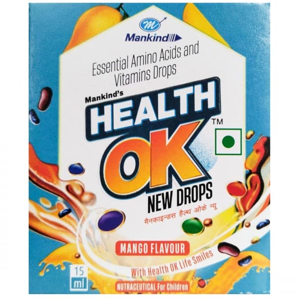 Health OK New Mango Flavour Drops 15 ml