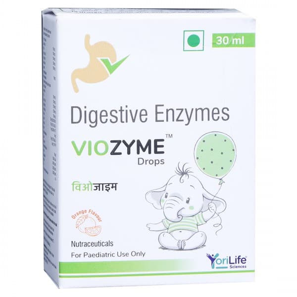 Viozyme Orange Flavour Drops 30 ml