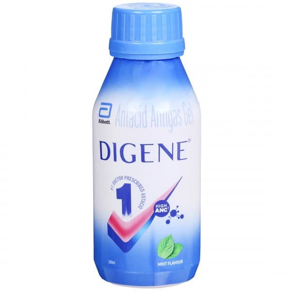 Digene Mint Flavour Sugar Free Gel 200 ml