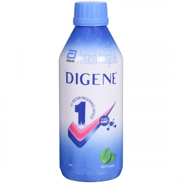 Digene (Mint Flavour) Sugar Free Gel 450 ml