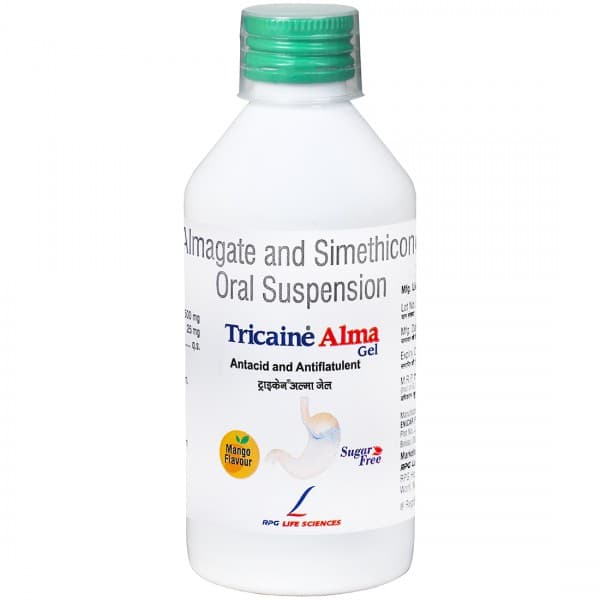 Tricaine Alma Mango Flavour Sugar Free Gel 200 ml