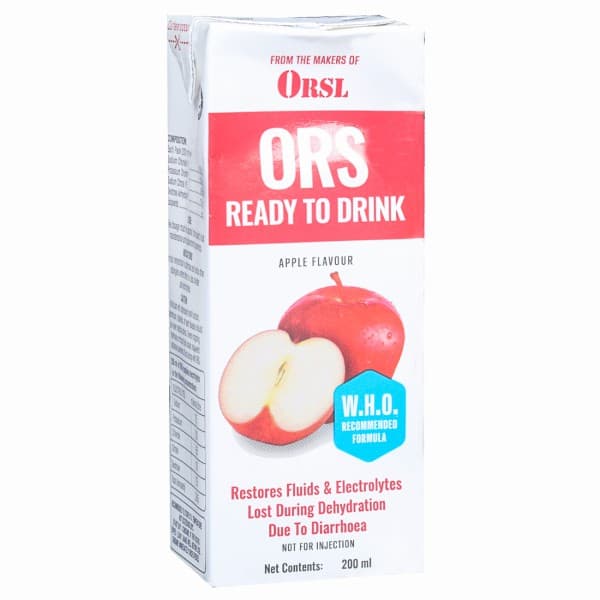 ORS (JNTL) Apple Flavour Ready To Drink 200 ml