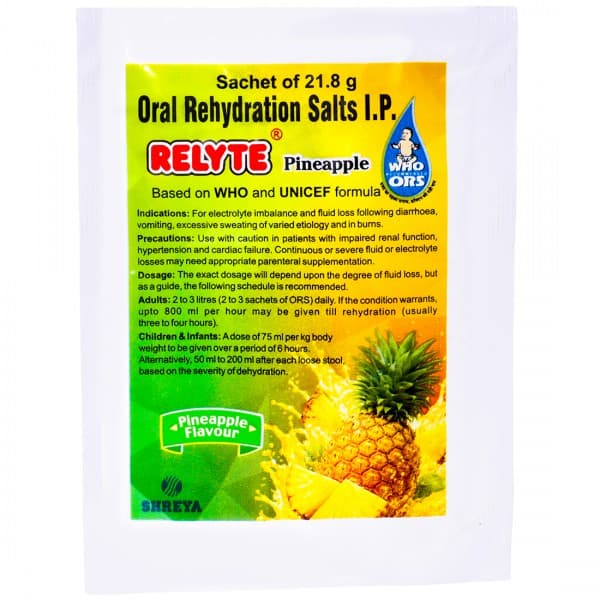 Relyte Pineapple Flavour Sachet 21.8 g