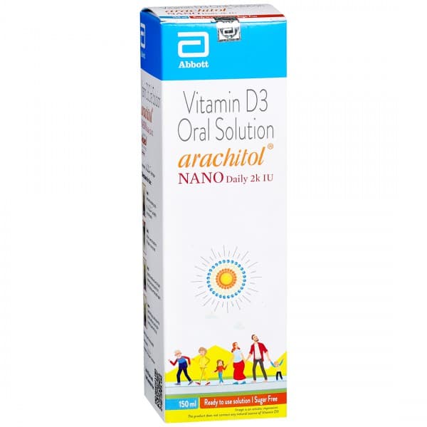 Arachitol Nano Daily 2K IU Oral Solution 150 ml