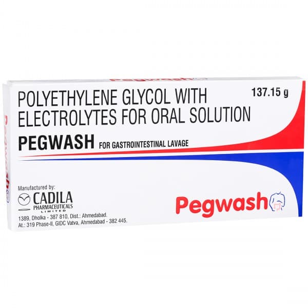 Pegwash (Pineapple or Orange Flavour) Oral Solution 137.15 g