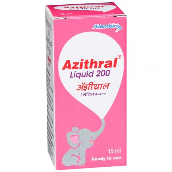 Azithral 200 mg Suspension 15 ml
