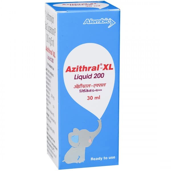 Azithral XL 200 mg Suspension 30 ml