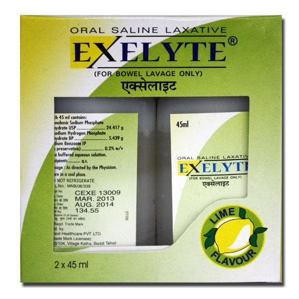 Exelyte Oral Solution (2X45 ml)