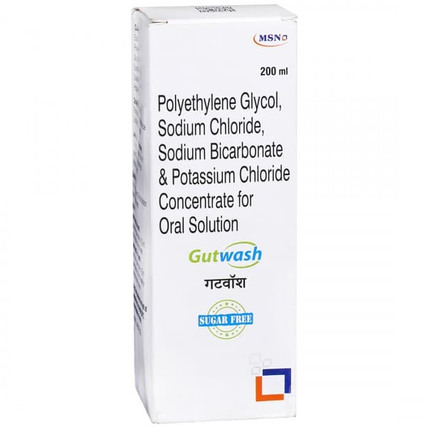 Gutwash Sugar Free Oral Solution 200 ml
