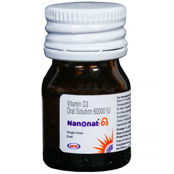 Nanonat D3 Oral Solution 5 ml