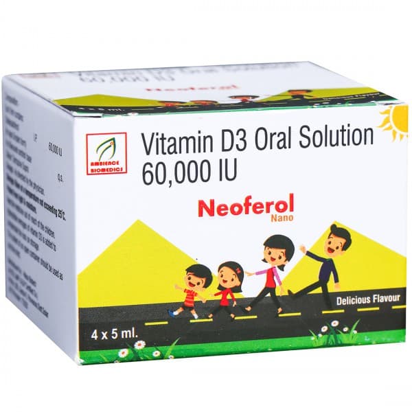 Neoferol Nano Oral Solution 4 x 5 ml