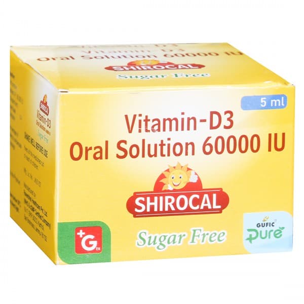 Shirocal Sugar Free Oral Solution 5 ml