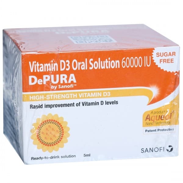 Depura 60000 IU Sugar Free Oral Solution 5 ml
