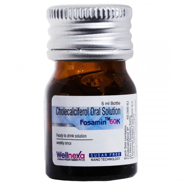 Fosamin 60K Sugar Free Oral Solution 5 ml