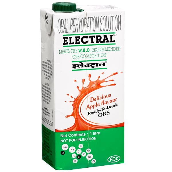 Electral (Apple Flavour) RTD ORS 1 L