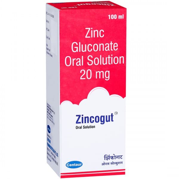 Zincogut Oral Solution 100 ml