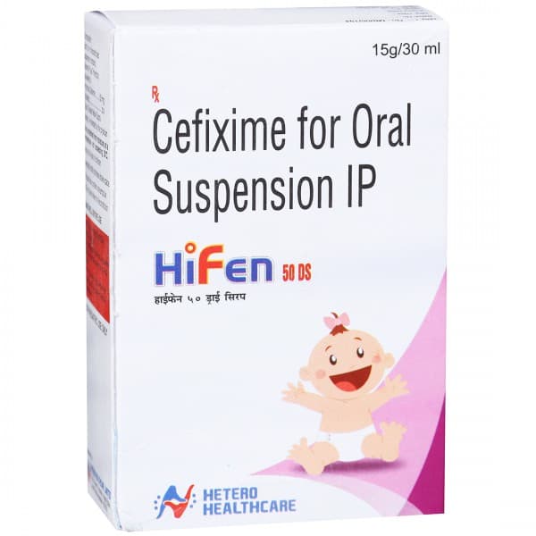 Hifen 50 DS Oral Suspension 15 g/30 ml