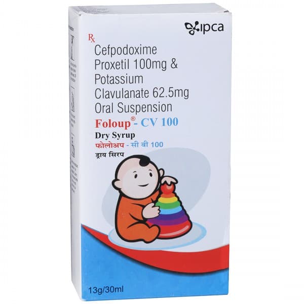 Foloup CV 100 mg Oral Suspension 13 g/30 ml
