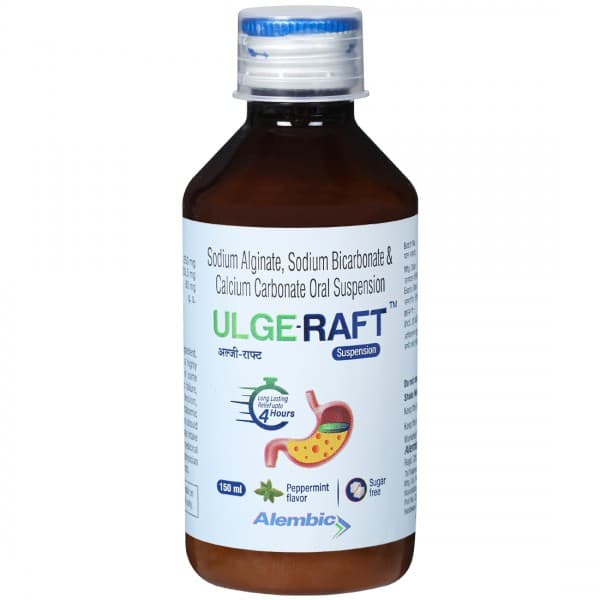 Ulge Raft Sugar Free (Peppermint Flavor) Suspension 150 ml