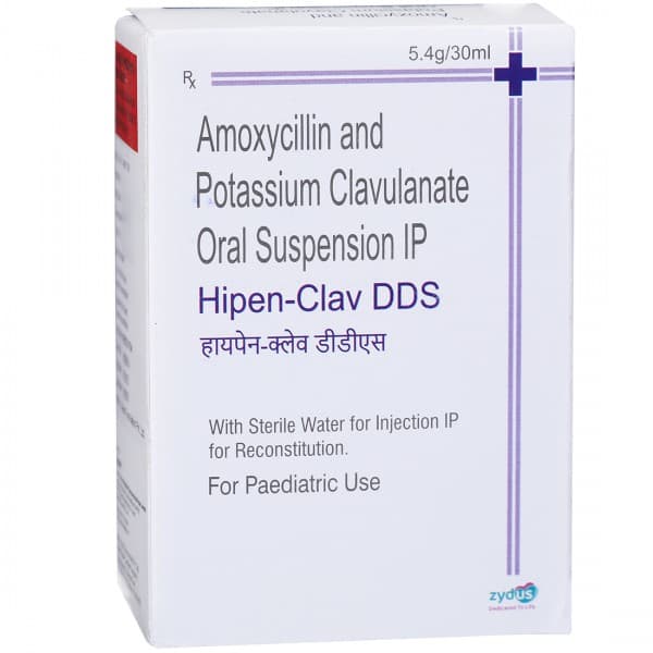 Hipen Clav DDS 5.4 g/30 ml Oral Suspension