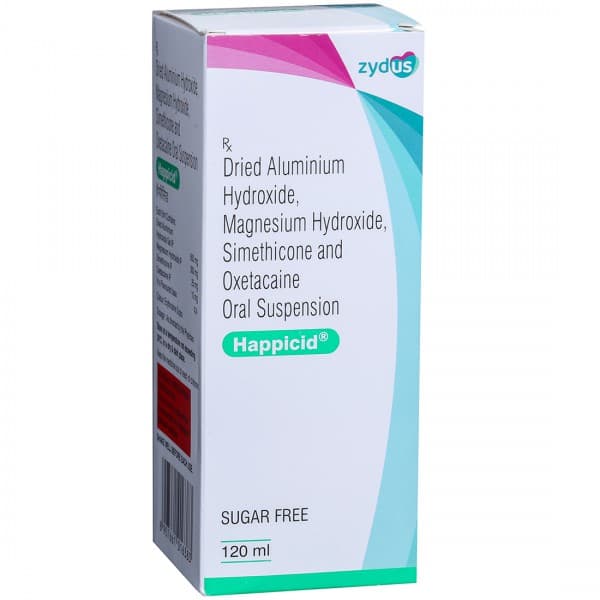 Happicid Sugar Free Oral Suspension 120 ml
