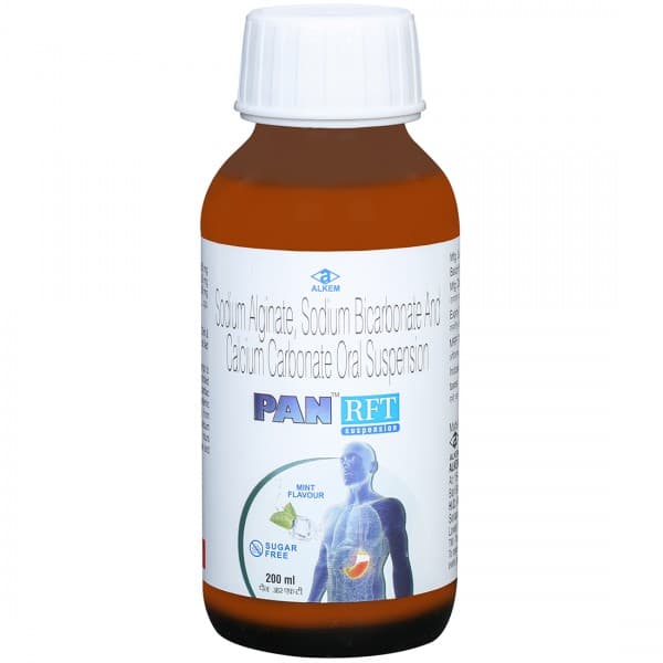 Pan RFT Sugar Free Mint Flavour Suspension 200 ml