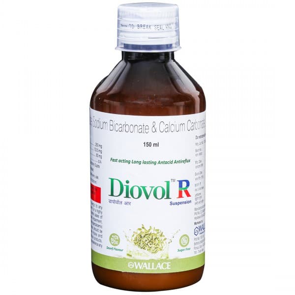 Diovol R Sugar Free Saunf Flavour Suspension 150 ml