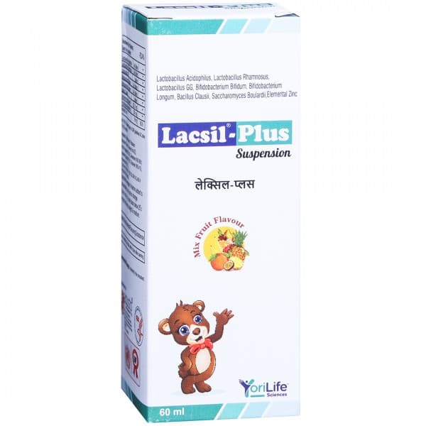 Lacsil Plus Mix Fruit Flavour Suspension 60 ml