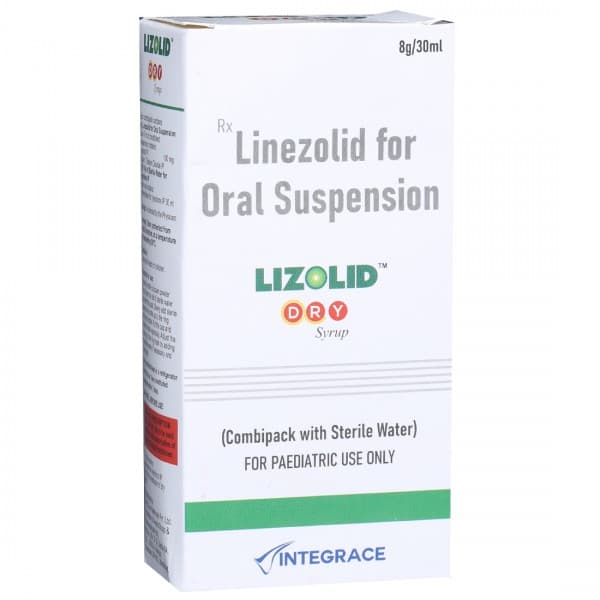Lizolid Dry Syrup 8 g/30 ml