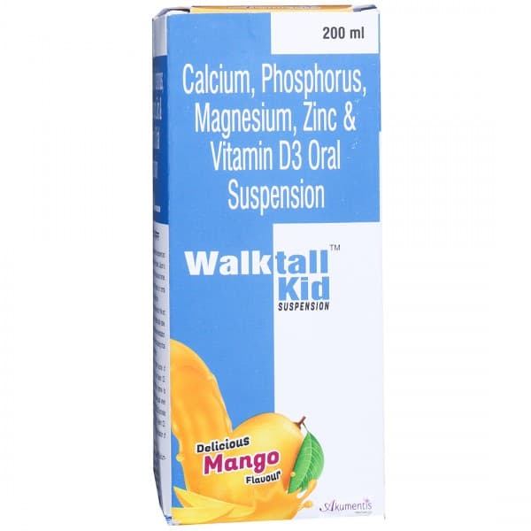 Walktall Kid Mango Flavour Suspension 200 ml