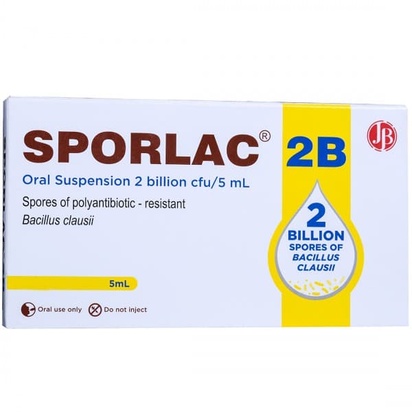 Sporlac 2B Oral Suspension 5 ml