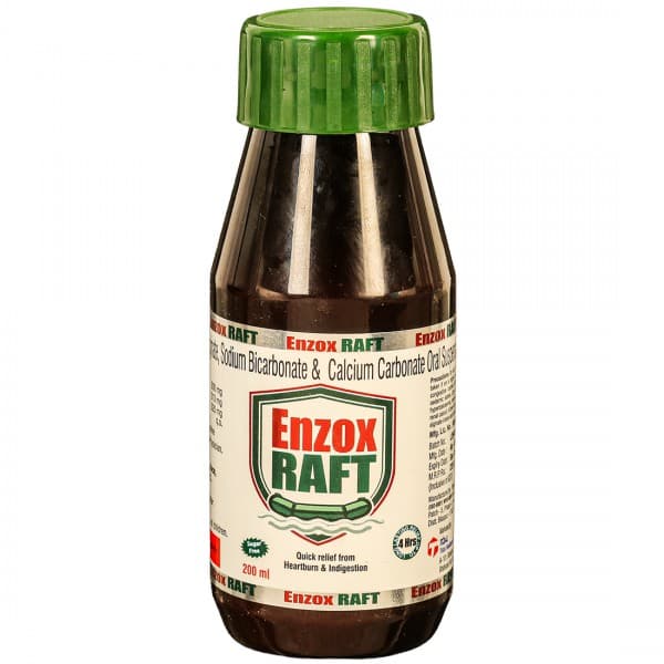 Enzox Raft Sugar Free Oral Suspension 200 ml