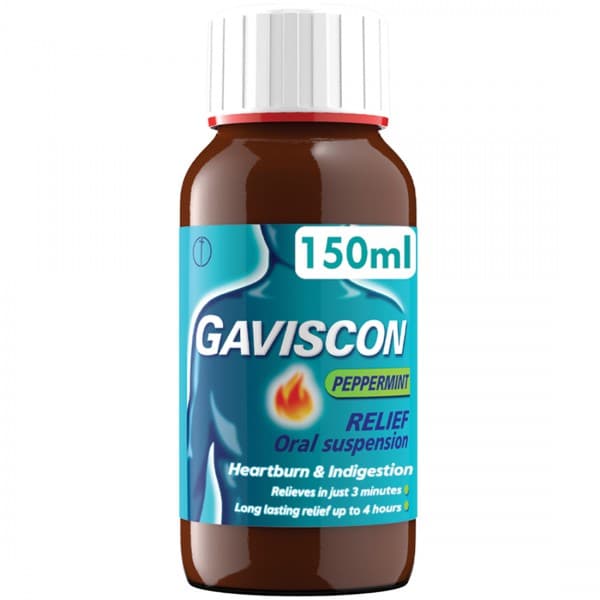 Gaviscon Peppermint Flavour Liquid 150 ml