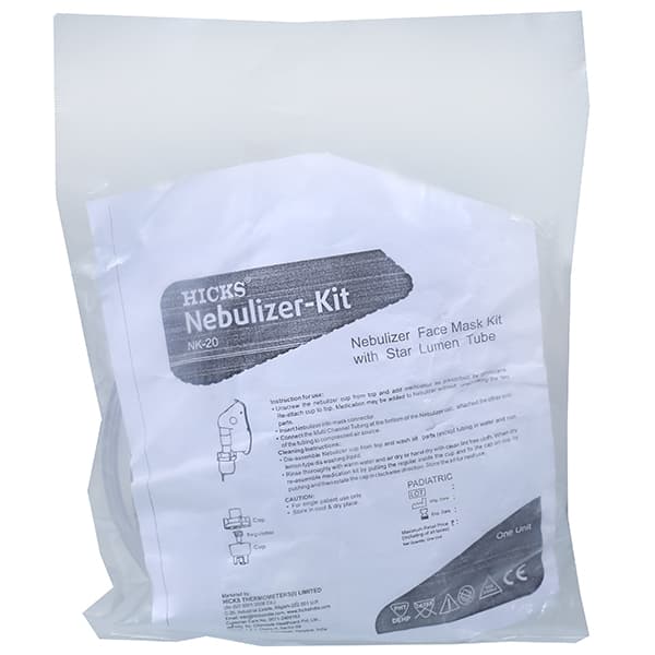 Hicks Nebulizer Face Mask Kit NK-20 Padiatric