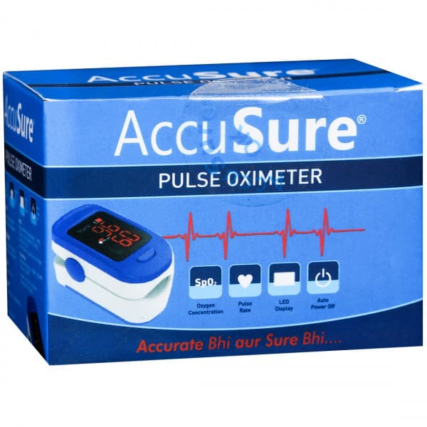Pulse Oximeter (Accusure) FS10C Device 58 x 33 x 36 mm
