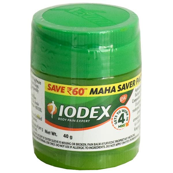 Iodex Body Pain Expert (Maha Saver Pack, Save Rs 60) 40 g