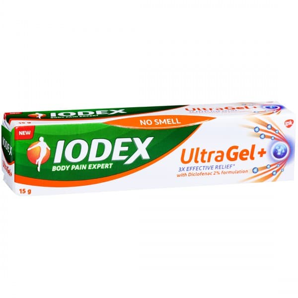 Iodex Body Pain Expert Ultra Gel + 15 g