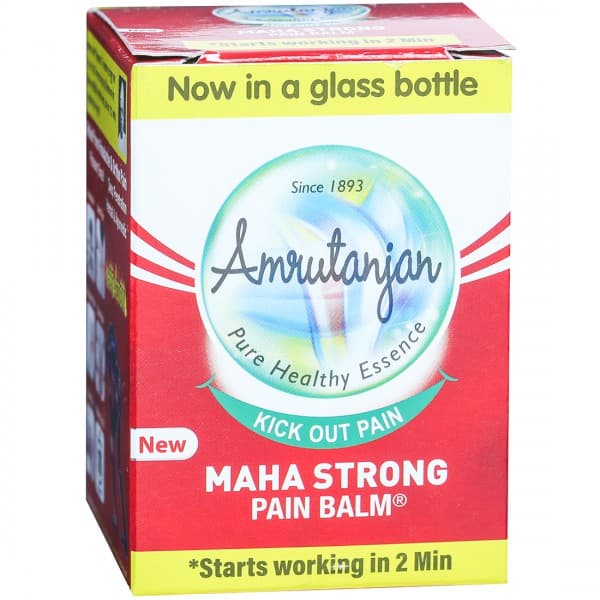 Amrutanjan New Maha Strong Pain Balm 48 g (50 ml)
