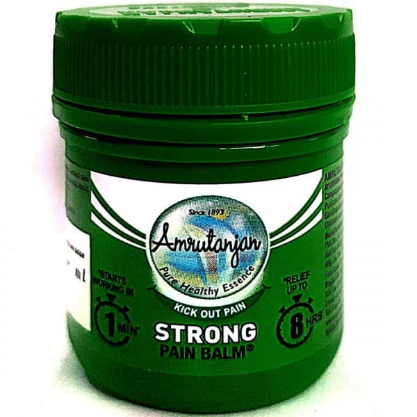 Amrutanjan Strong Pain Balm 24.75 g (27.5 ml)