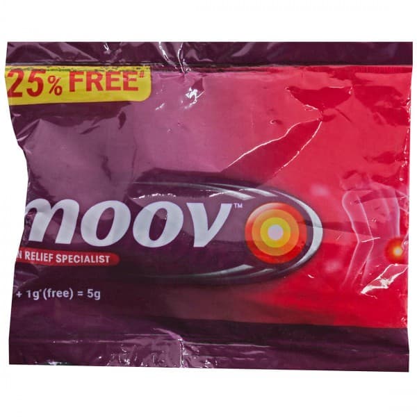 Moov Pain Relief Specialist 4 g + 1 g (25% Free)