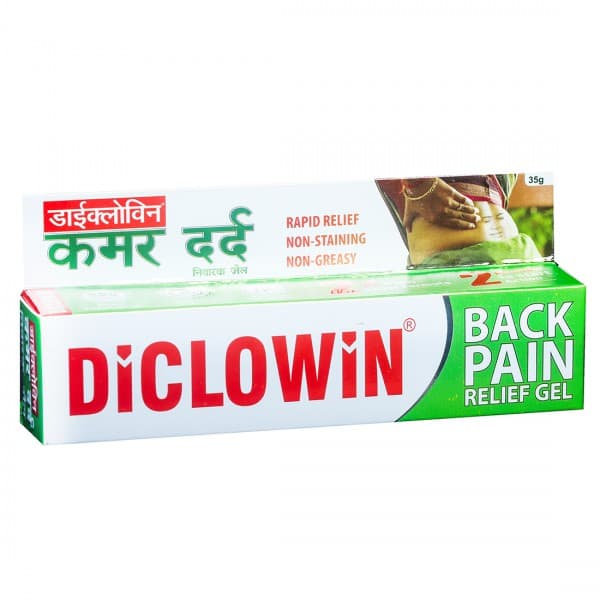 Diclowin Back Pain Relief Gel 35 g