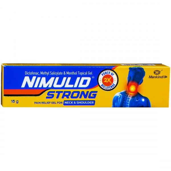 Nimulid Strong Pain Relief Gel 15 g