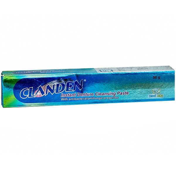 Clanden Instant Denture Cleansing Paste 50 g