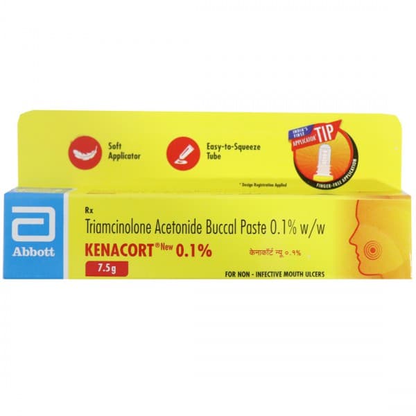 Kenacort New 0.1% Paste 7.5 g