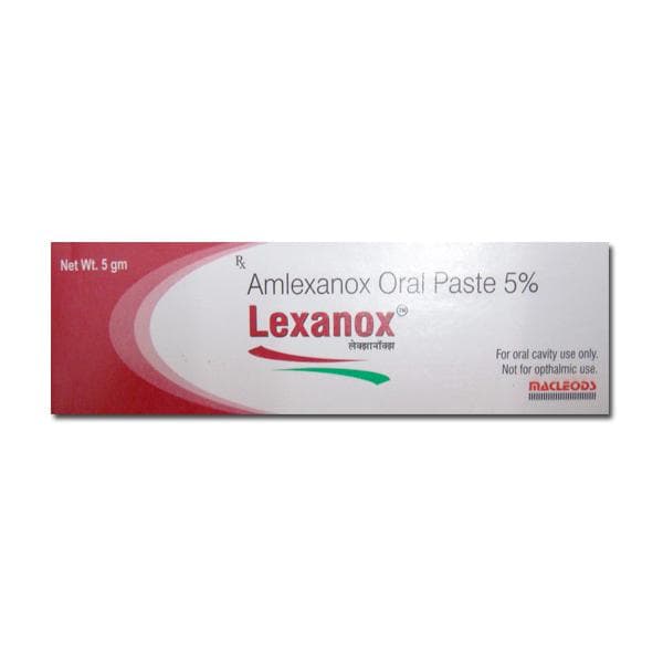 Lexanox Oral Paste 5 gm