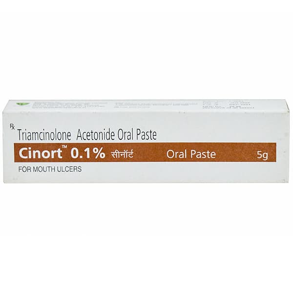 Cinort 0.1% Oral Paste 5gm