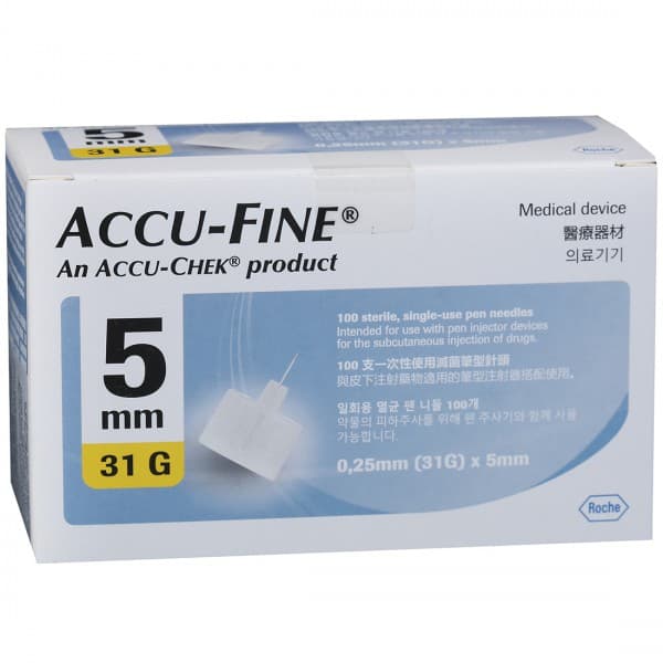 Accu Fine Pen Needle (5 mm) 31 G