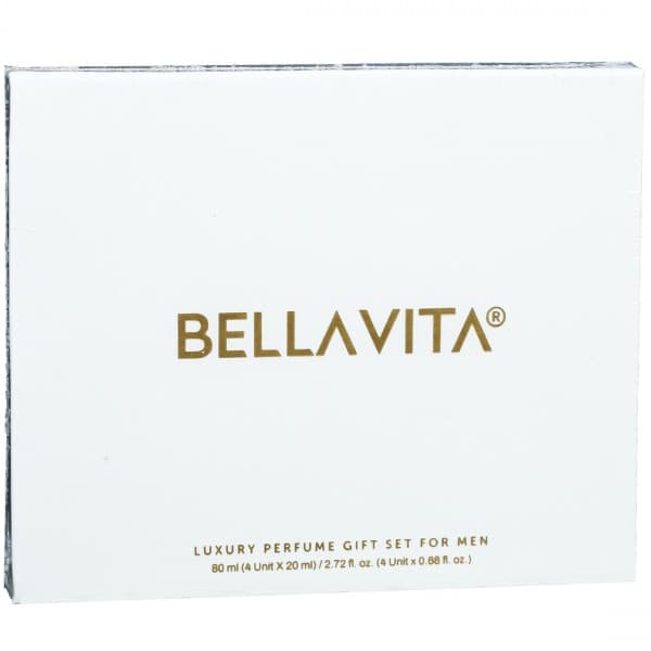 Bellavita Luxury Perfume Gift Set For Men Pack Of 4 x 20 ml