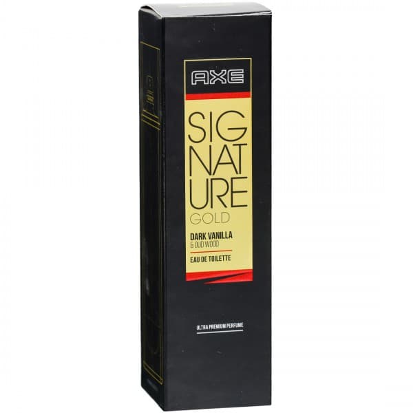 Axe Signature Gold Dark Vanilla & Oud Wood Eau De Toilette Perfume 80 ml