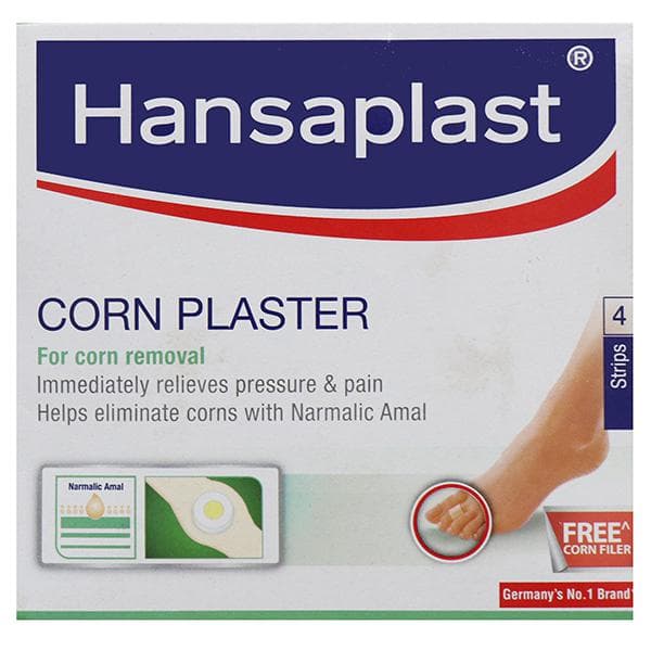 Hansaplast (For Corn Removal) Corn Plaster Strip Pack Of 4